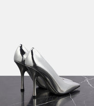 Valentino Garavani Nite-Out mirrored leather pumps