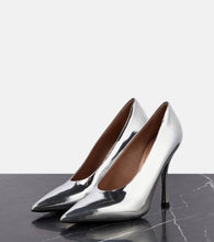 Valentino Garavani Nite-Out mirrored leather pumps