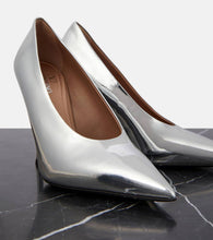 Valentino Garavani Nite-Out mirrored leather pumps