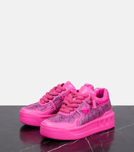 Valentino Garavani One Stud XL Toile Iconographe platform sneakers