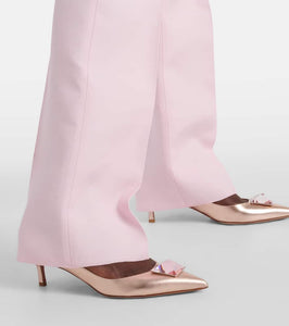 Valentino Garavani One Stud embellished leather pumps