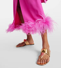 Valentino Garavani One Stud leather thong sandals