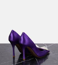 Valentino Garavani One Stud satin pumps