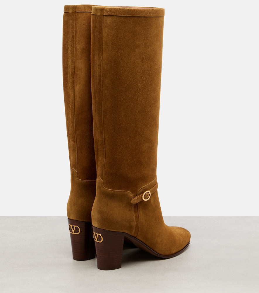 Valentino Garavani Pattie 75 suede boots