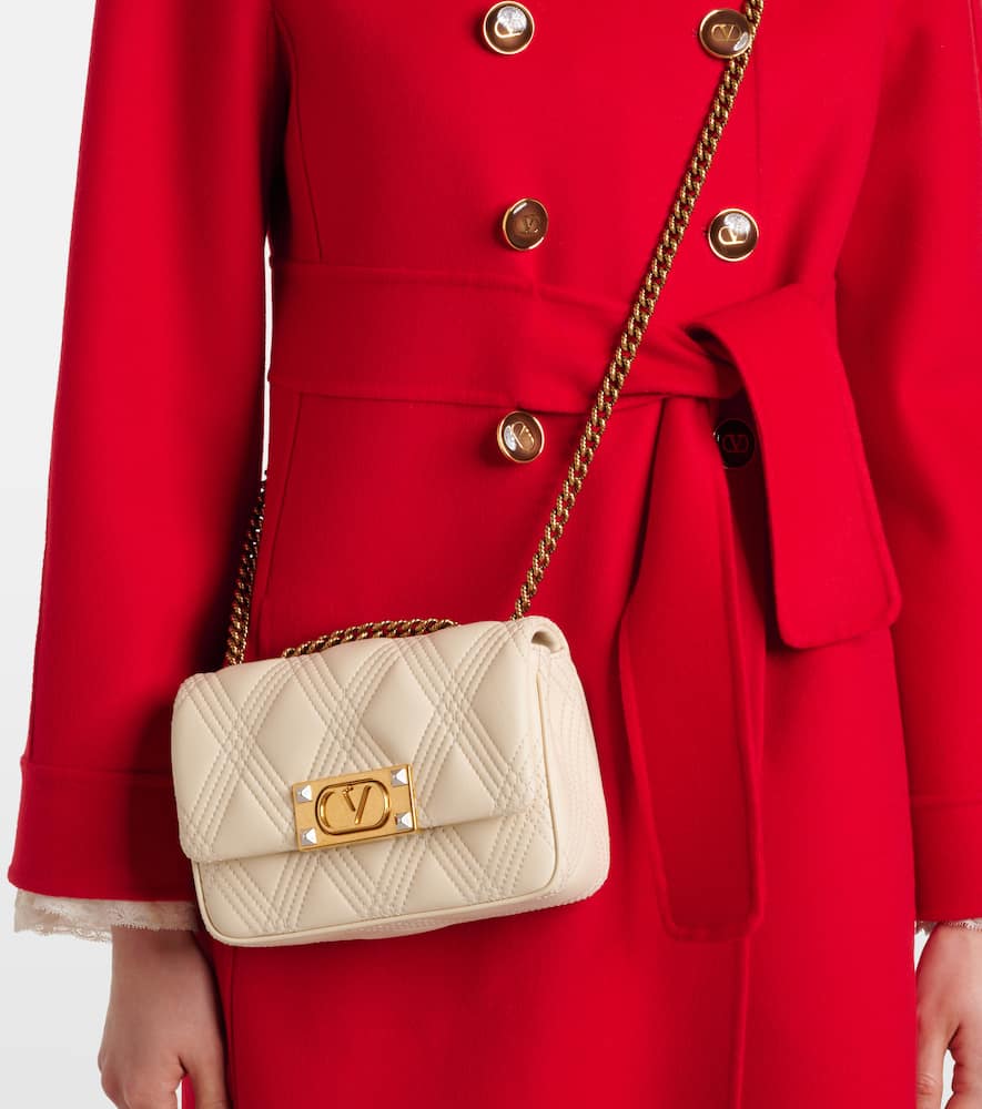 Valentino Garavani Quiltie 67 Small leather shoulder bag