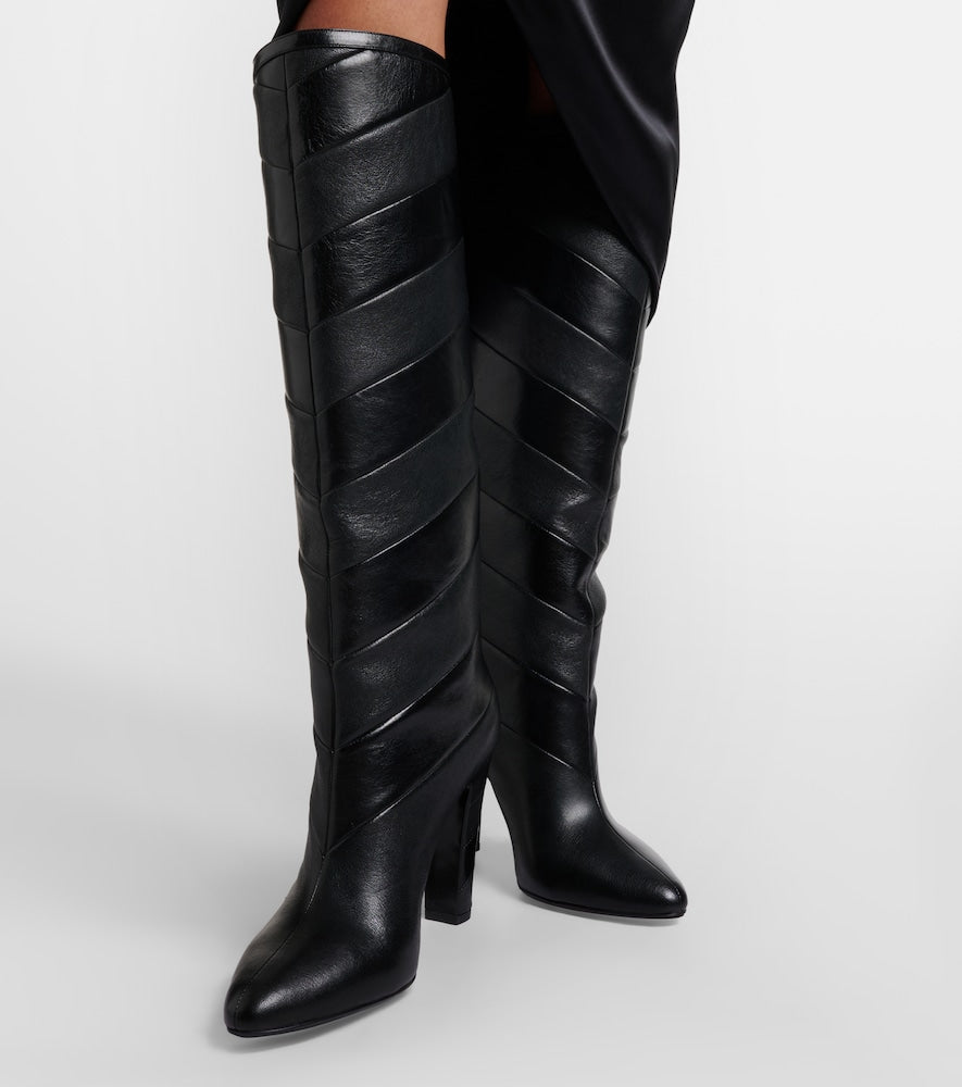Valentino Garavani Rayons 100 leather knee-high boots