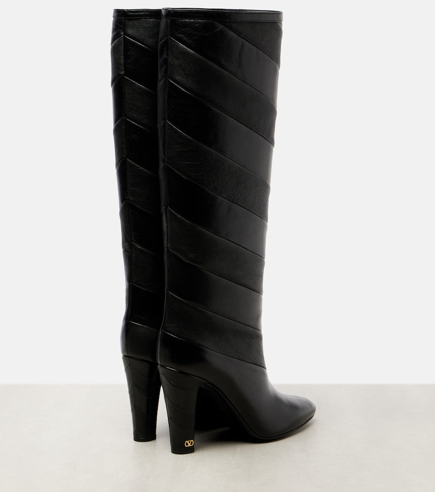 Valentino Garavani Rayons 100 leather knee-high boots