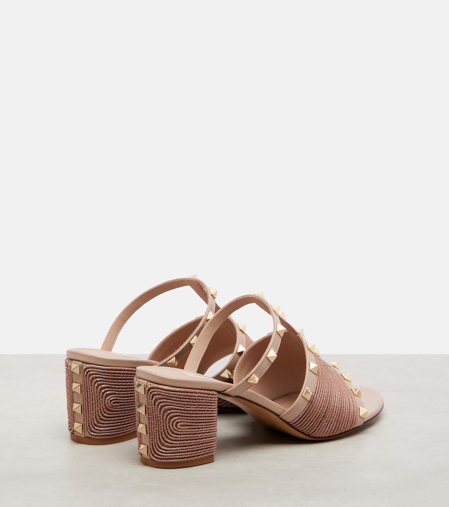 Valentino Garavani Rockstud 60 leather mules