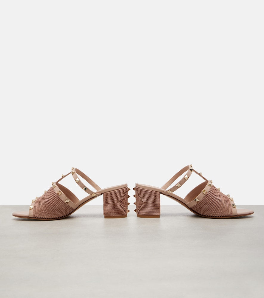 Valentino Garavani Rockstud 60 leather mules