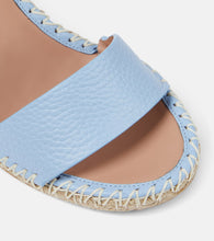 Valentino Garavani Rockstud Double leather espadrille wedges