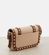 Valentino Garavani Rockstud Micro canvas crossbody bag