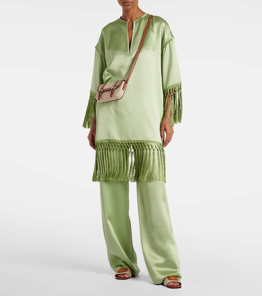 Valentino Garavani Rockstud Micro canvas crossbody bag