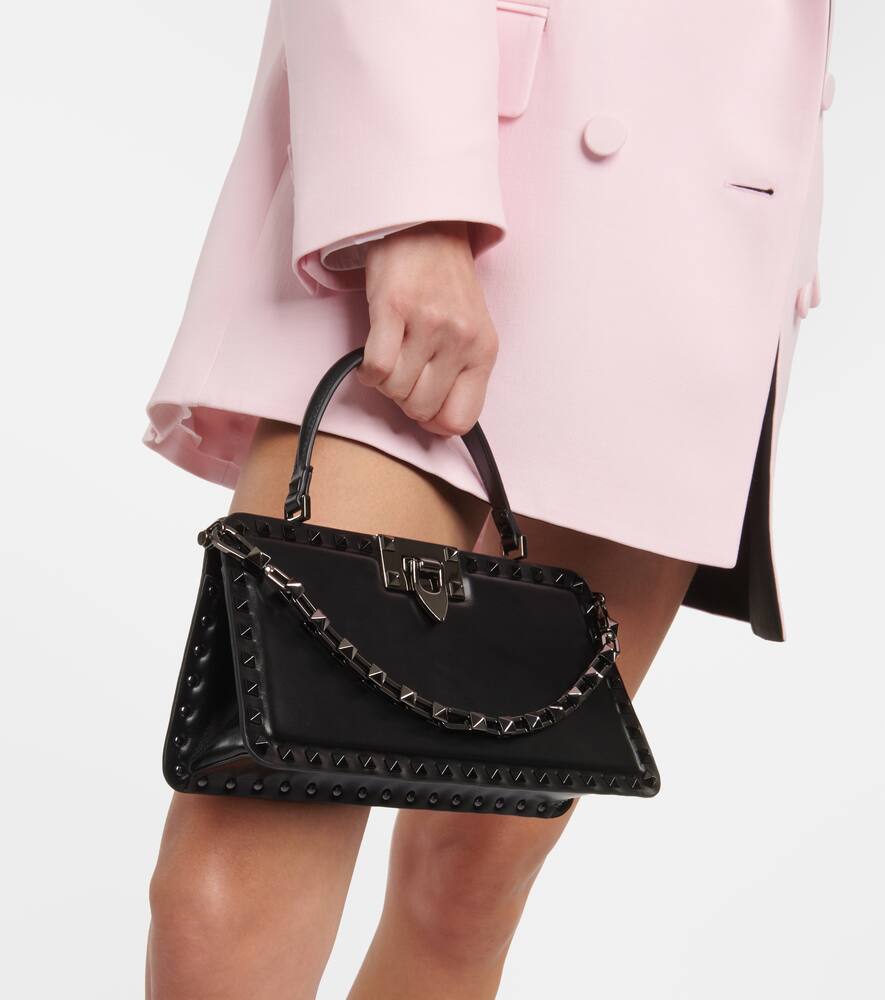 Valentino Garavani Rockstud Small chain-detail leather tote bag