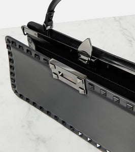 Valentino Garavani Rockstud Small chain-detail leather tote bag
