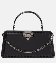 Valentino Garavani Rockstud Small chain-detail leather tote bag
