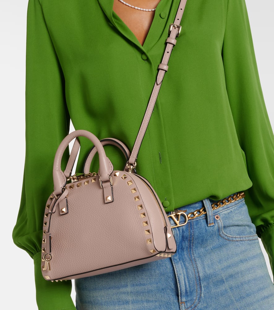 Valentino Garavani Rockstud Small leather tote bag