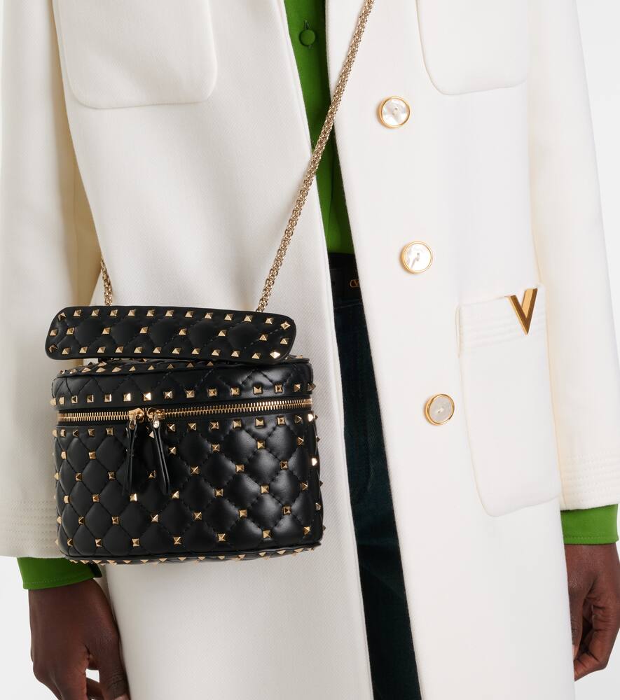 Valentino Garavani Rockstud Spike Small leather vanity bag