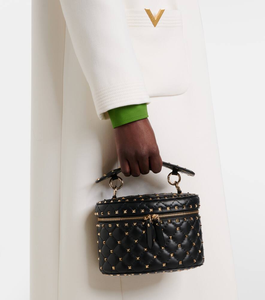 Valentino Garavani Rockstud Spike Small leather vanity bag