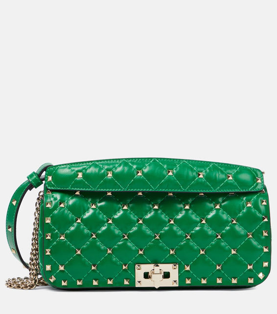 Valentino Garavani Rockstud Spike leather shoulder bag