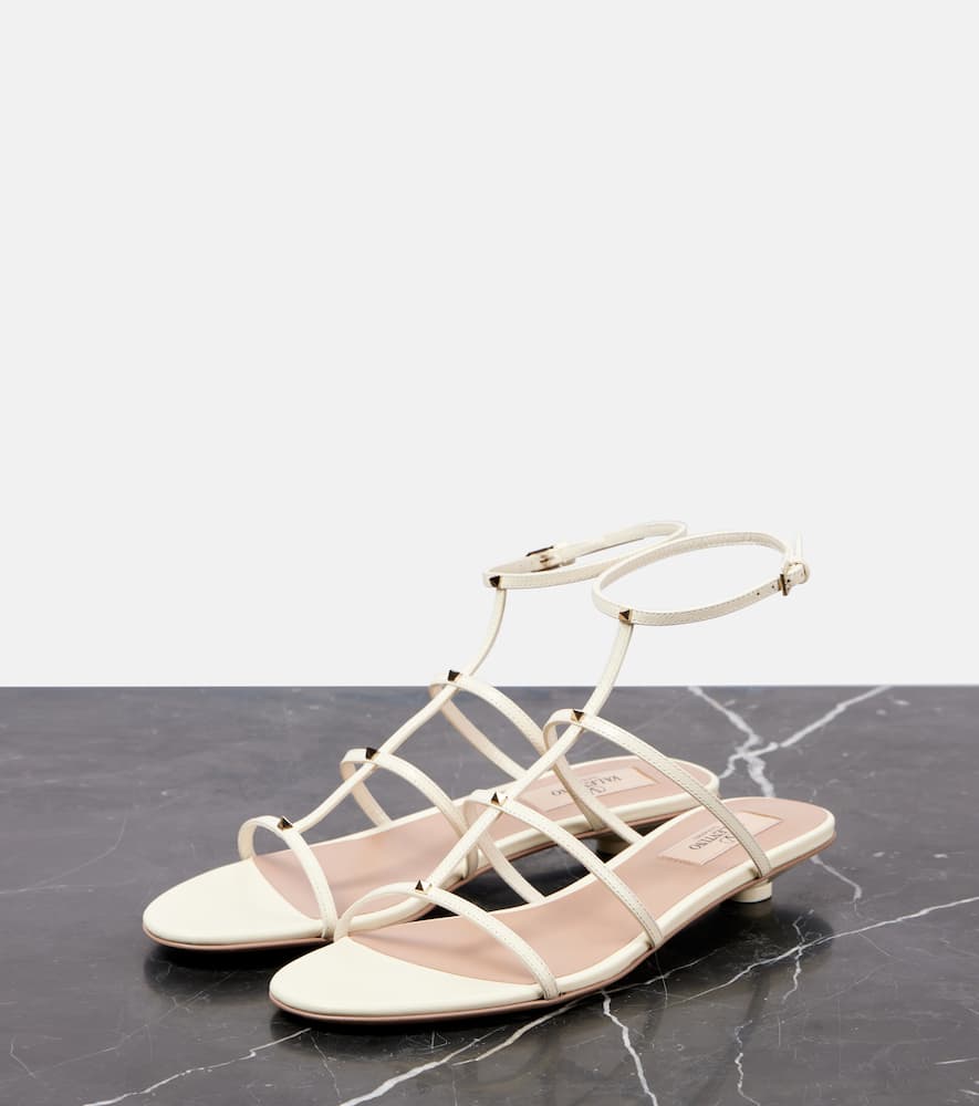 Valentino Garavani Rockstud Wispy leather sandals