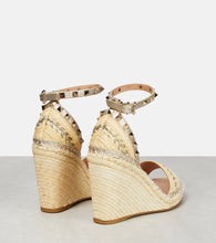 Valentino Garavani Rockstud espadrille wedges