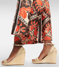 Valentino Garavani Rockstud espadrille wedges