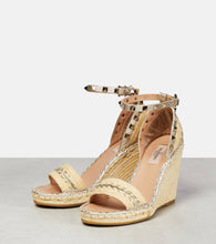 Valentino Garavani Rockstud espadrille wedges