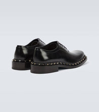 Valentino Garavani Rockstud leather Oxford shoes