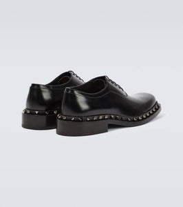 Valentino Garavani Rockstud leather Oxford shoes