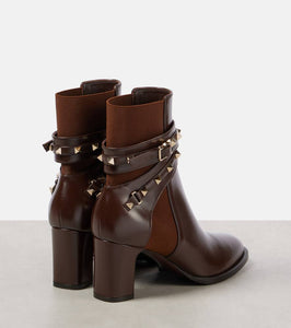Valentino Garavani Rockstud leather ankle boots