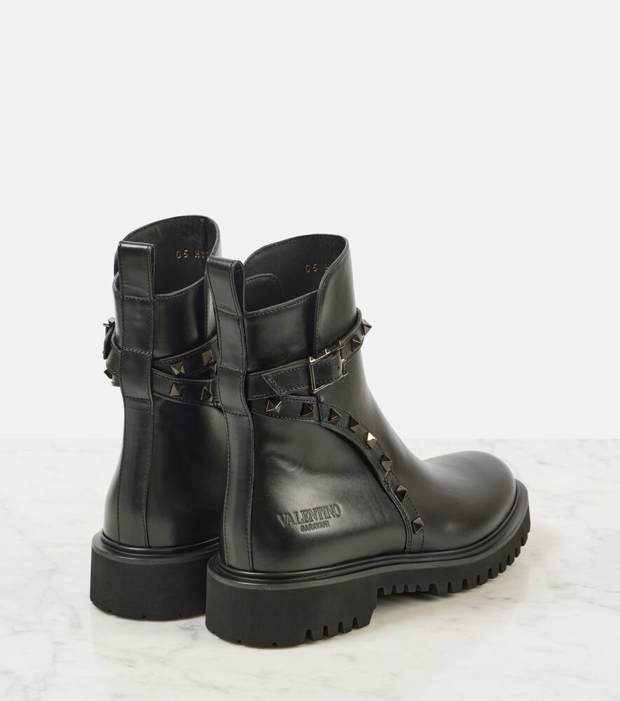 Valentino Garavani Rockstud leather ankle boots