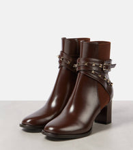 Valentino Garavani Rockstud leather ankle boots