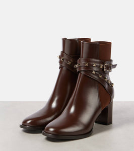 Valentino Garavani Rockstud leather ankle boots