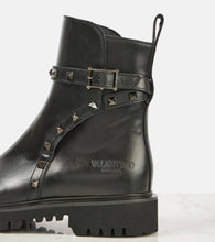Valentino Garavani Rockstud leather ankle boots