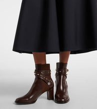 Valentino Garavani Rockstud leather ankle boots