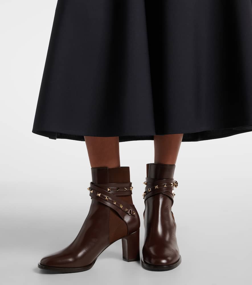 Valentino Garavani Rockstud leather ankle boots