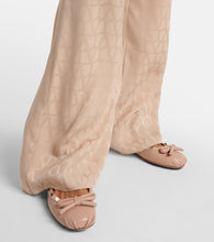 Valentino Garavani Rockstud leather ballet flats