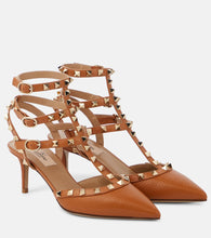 Valentino Garavani Rockstud leather pumps - Valentino Garavani Rockstud 皮革高跟鞋