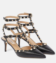 Valentino Garavani Rockstud leather pumps - Valentino Garavani Rockstud 皮革高跟鞋