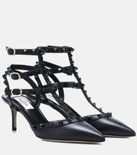 Valentino Garavani Rockstud leather pumps - Valentino Garavani Rockstud 皮革高跟鞋