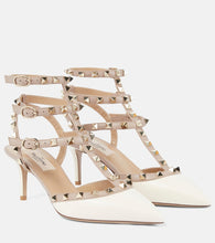 Valentino Garavani Rockstud leather pumps - Valentino Garavani Rockstud 皮革高跟鞋