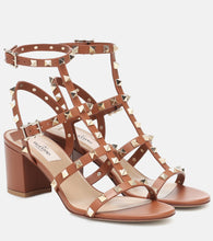 Valentino Garavani Rockstud leather sandals - Valentino Garavani Rockstud 皮革凉鞋