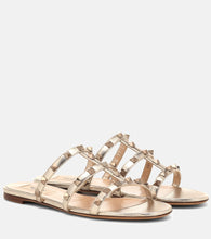 Valentino Garavani Rockstud leather sandals - Valentino Garavani Rockstud 皮革凉鞋