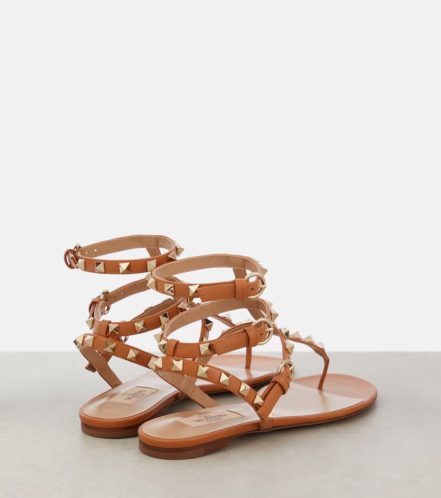 Valentino Garavani Rockstud leather thong sandals