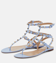 Valentino Garavani Rockstud leather thong sandals