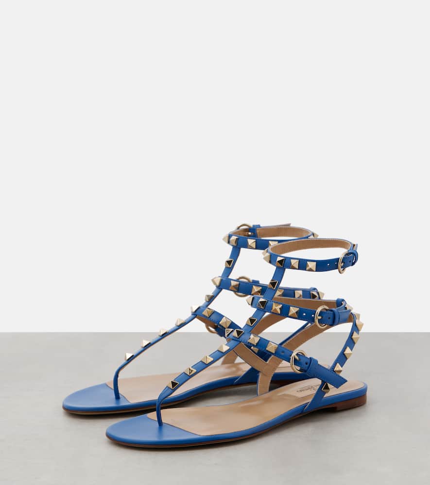Valentino Garavani Rockstud leather thong sandals
