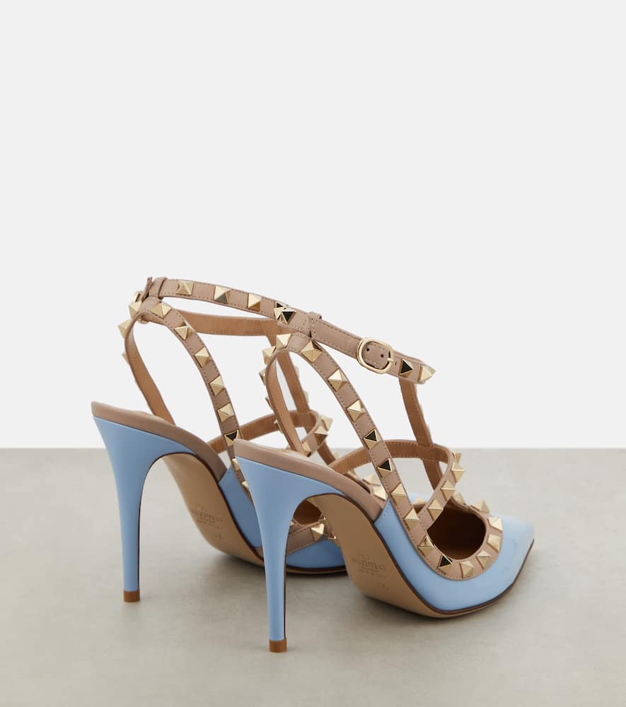 Valentino Garavani Rockstud patent leather pumps