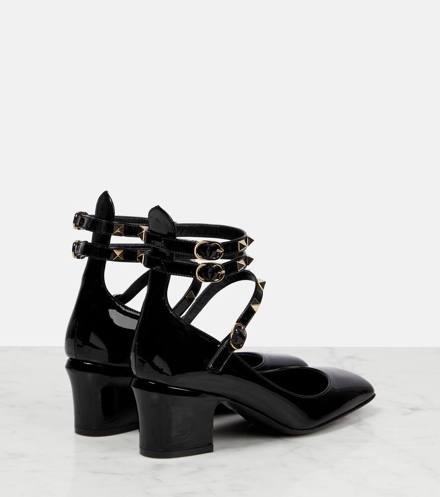 Valentino Garavani Rockstud patent leather pumps