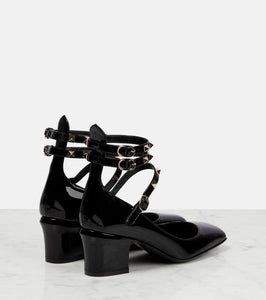 Valentino Garavani Rockstud patent leather pumps