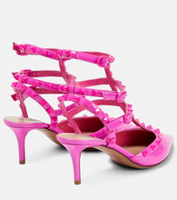 Valentino Garavani Rockstud patent leather pumps